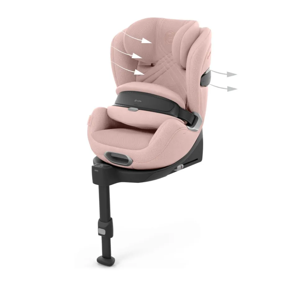 Siège auto anoris t2 i-size plus peach pink