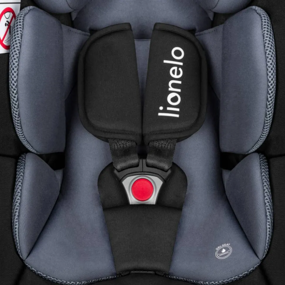 Siège-auto astrid i-size set black grey avec base isofix