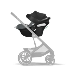 Siège auto aton b2 i-size avec base intégrée steel grey