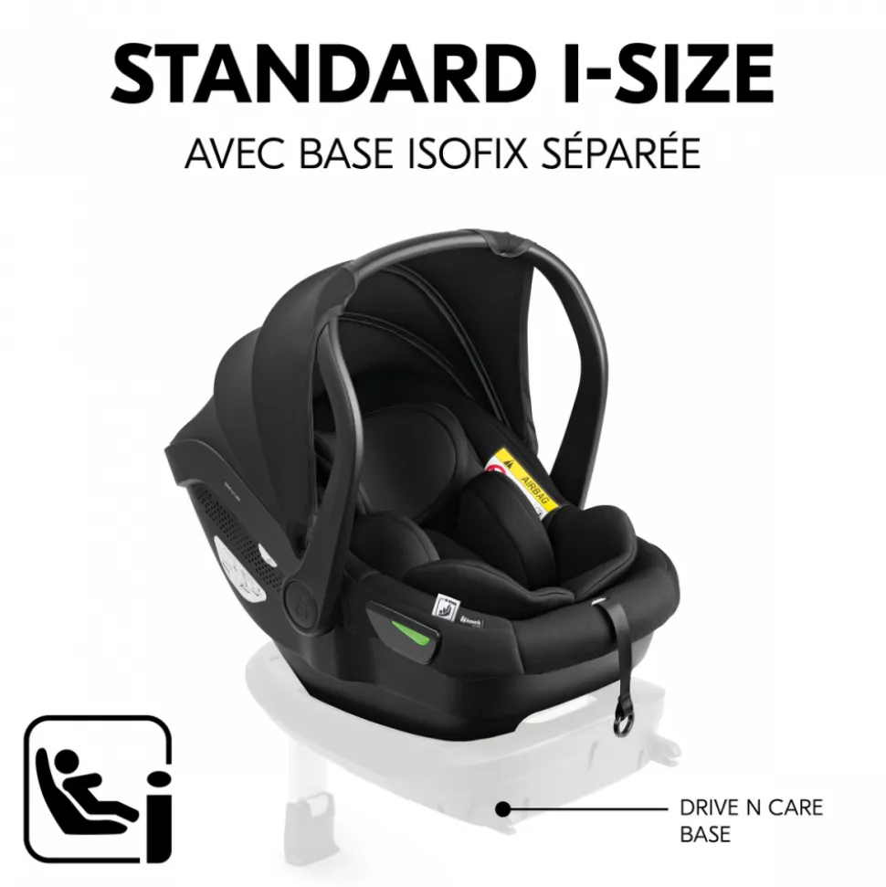 Siège auto bébé drive n care black