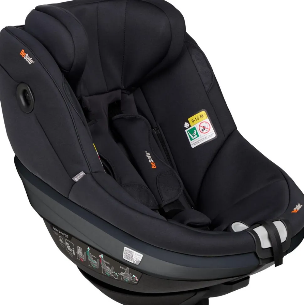 Siège auto beyond 2 360 - black soft breeze