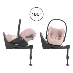 Siège auto cloud t i-size tissu plus peach pink
