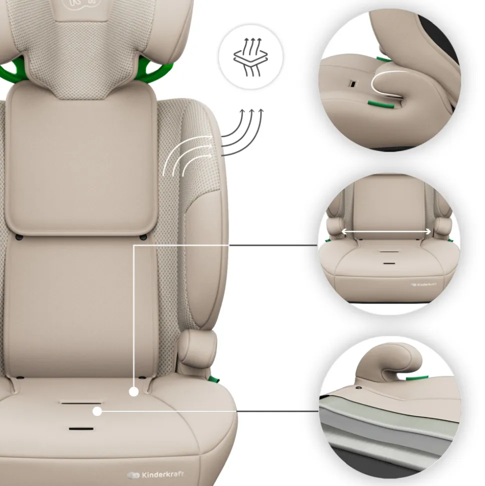 Siège auto comfort up 2 plus i-size beige