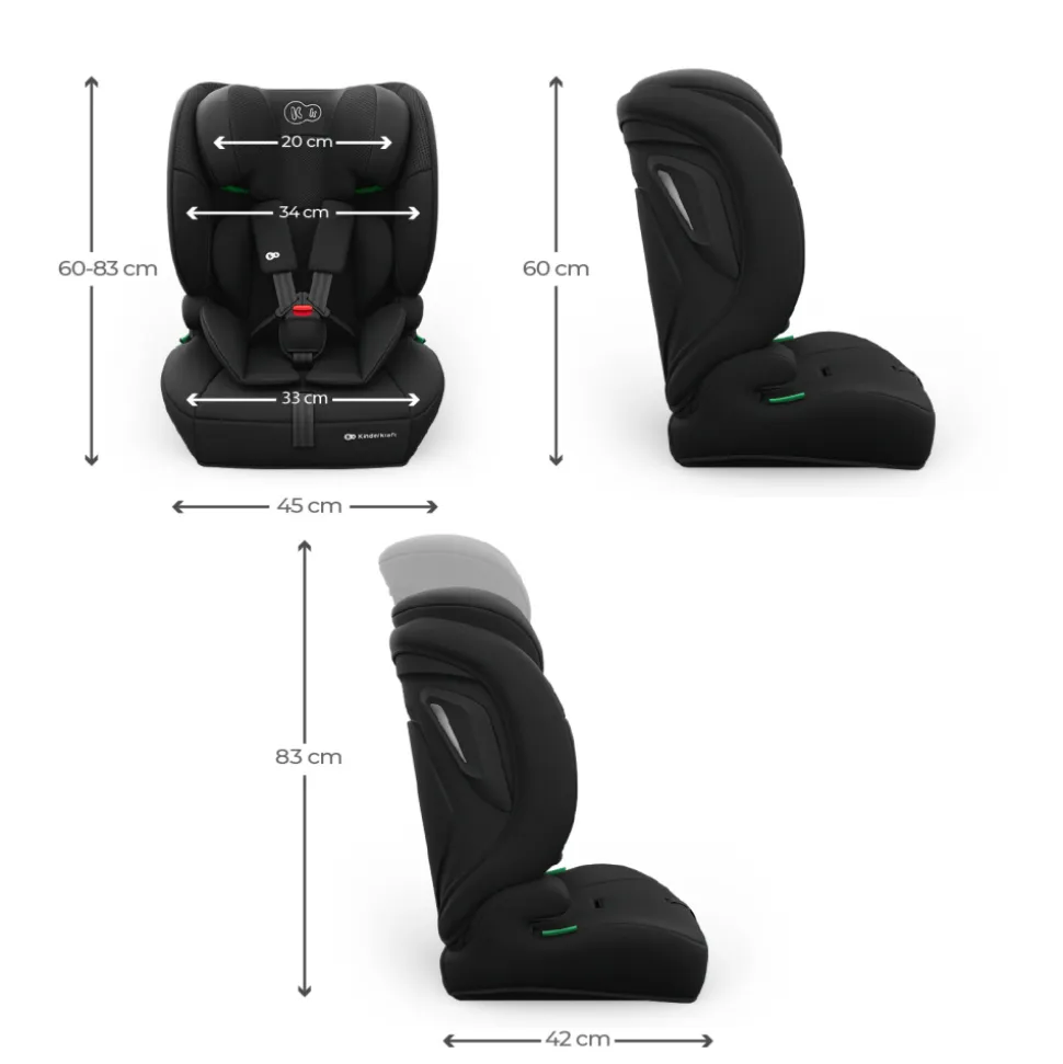 Siège auto comfort up 2 plus i-size noir