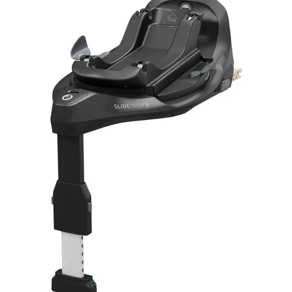 Siège auto coral slide pro moon graphite avec base