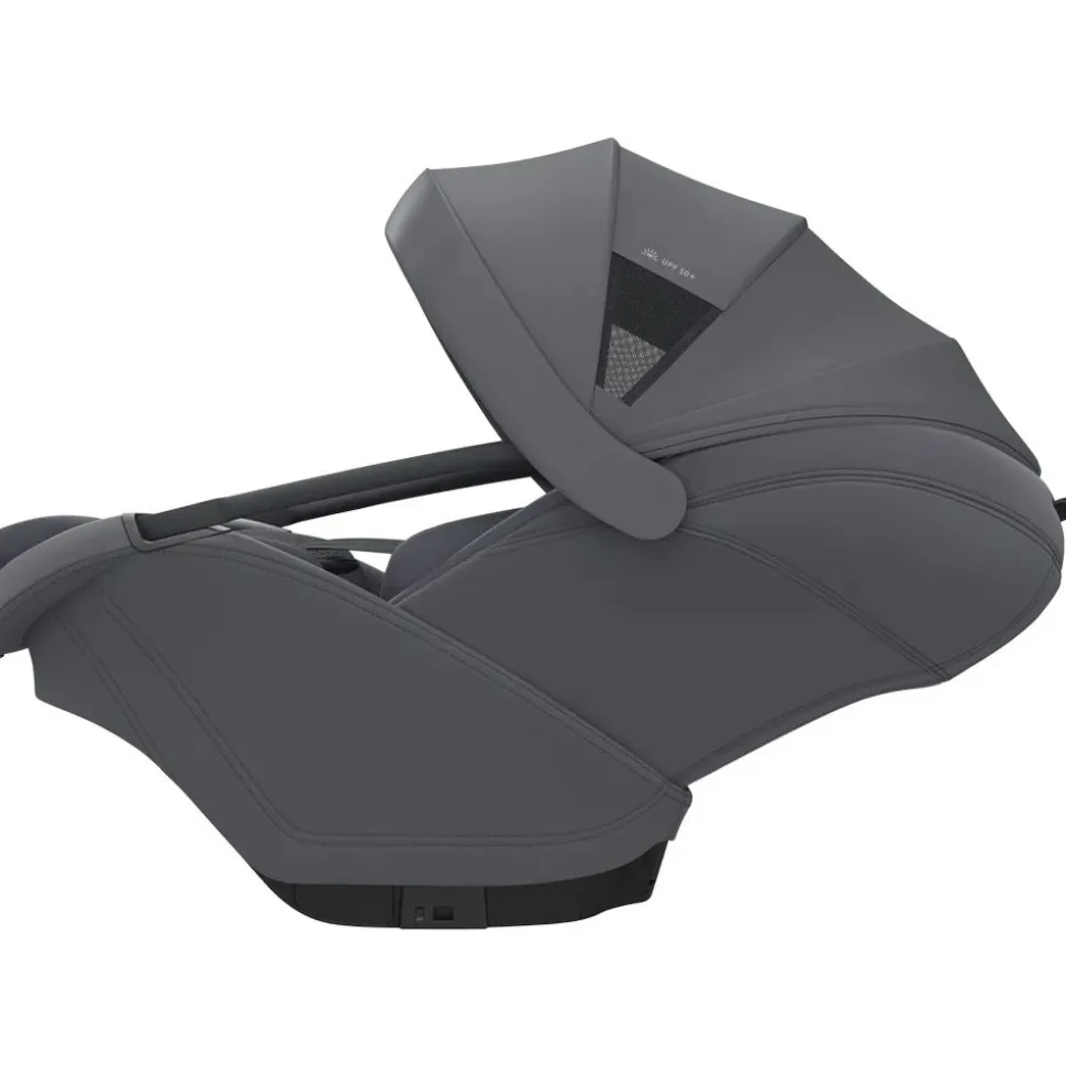 Siège auto coral slide pro moon graphite avec base