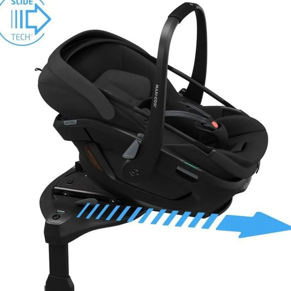Siège auto coral slide pro onyx black
