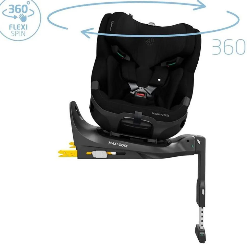 Siège auto emerald 360 pro authentic black