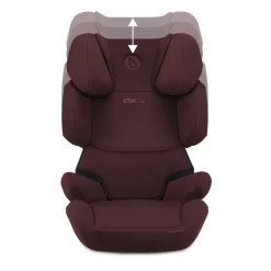 Siège auto enfant i-size solution x i-fix rumba red