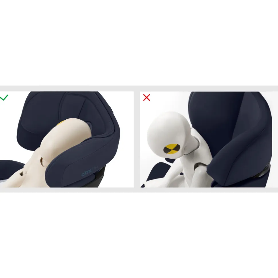 Siège auto enfant i-size solution x i-fix blue moon
