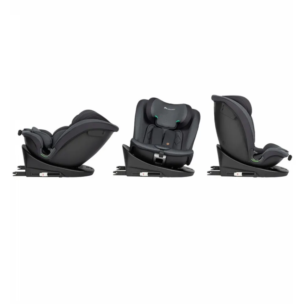 Siège auto evolufix pivotant 360° i-size tinted black