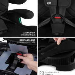 Siège auto fix2go i-size black
