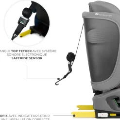 Siège auto fix2go i-size gris