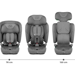 Siège auto fix2go i-size gris