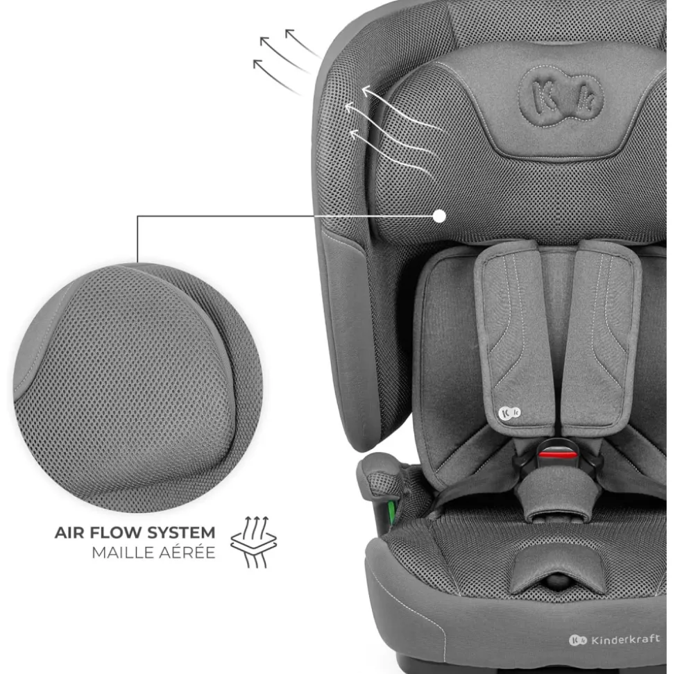 Siège auto fix2go i-size gris