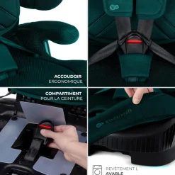 Siège auto fix2go i-size vert