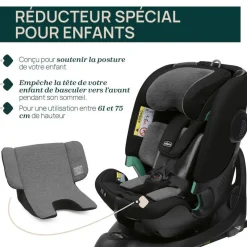 Siège auto fullseat 360 i-size black satin