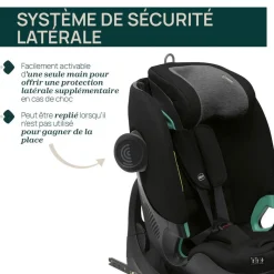 Siège auto fullseat 360 i-size black satin