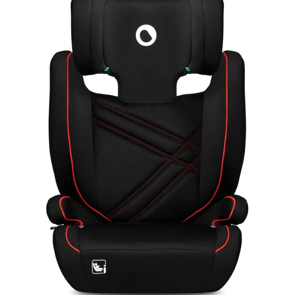 Siège auto hugo i-size sporty black red