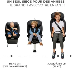 Siège auto i-360² plus i-size noir