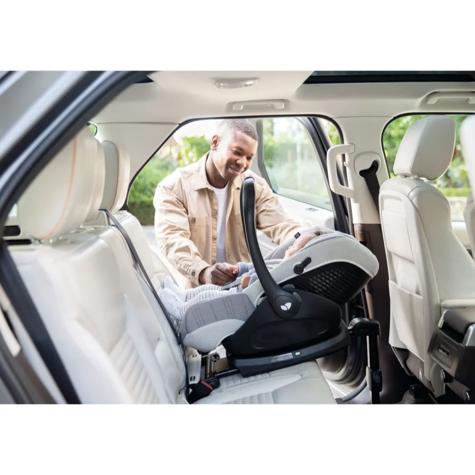 Siège auto i-size i-level recline signature oyster blanc