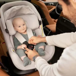 Siège-auto i-size pivotant pruu aire caviar