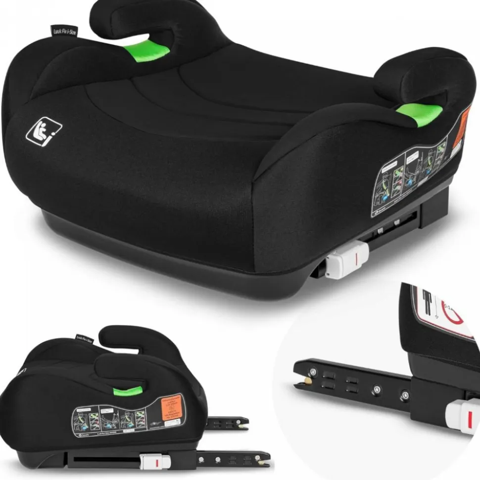 Siège auto luuk fix i-size black carbon