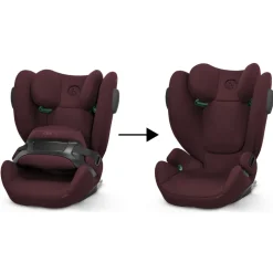 Siège auto pallas b3 i-size rumba red