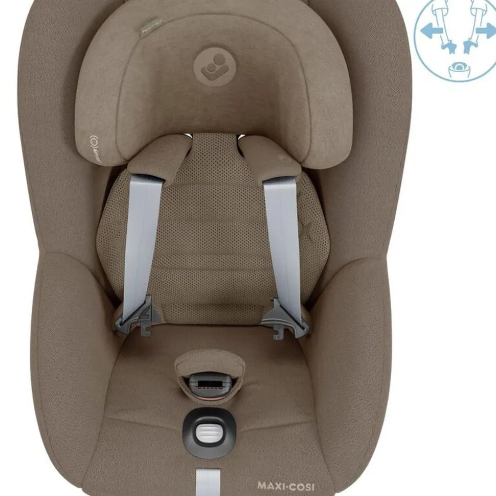 Siège auto pearl 360 pro authentic truffle