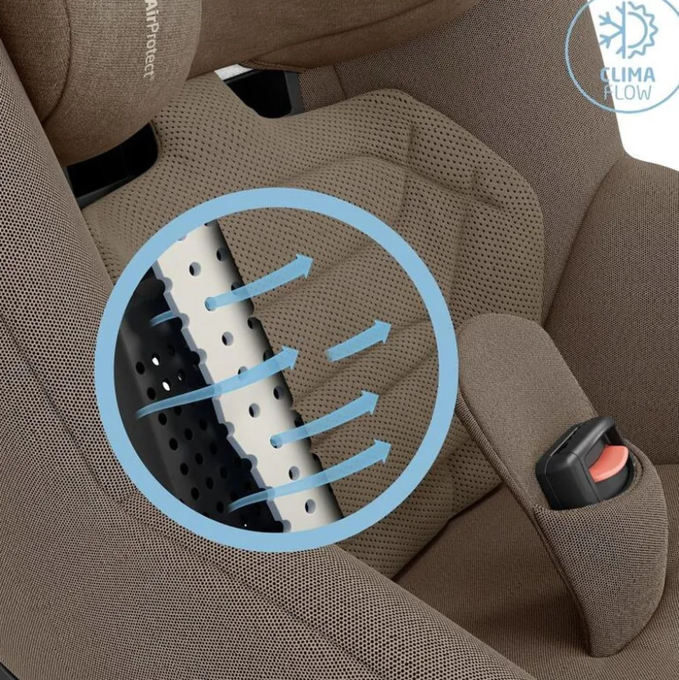Siège auto pearl 360 pro authentic truffle
