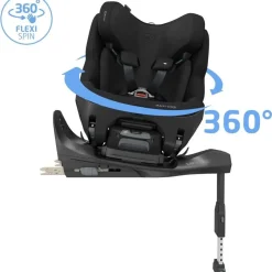 Siège auto pearl xl slide pro authentic black