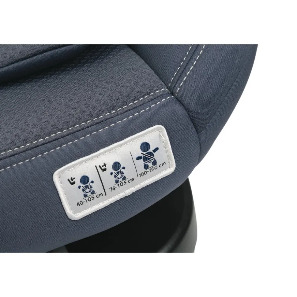 Siège-auto pivotant unico evo i-size grey black