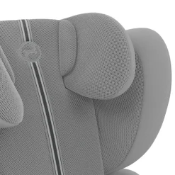 Siège auto pliable i-size solution g2 i-fix tissu plus stone grey