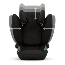 Siège auto pliable i-size solution g2 i-fix magic black