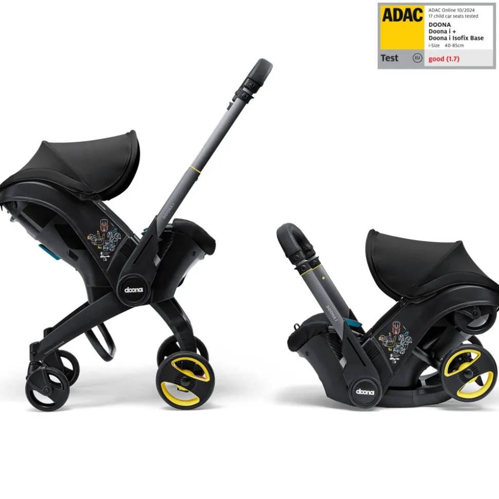 Siège auto poussette doona i nitro black