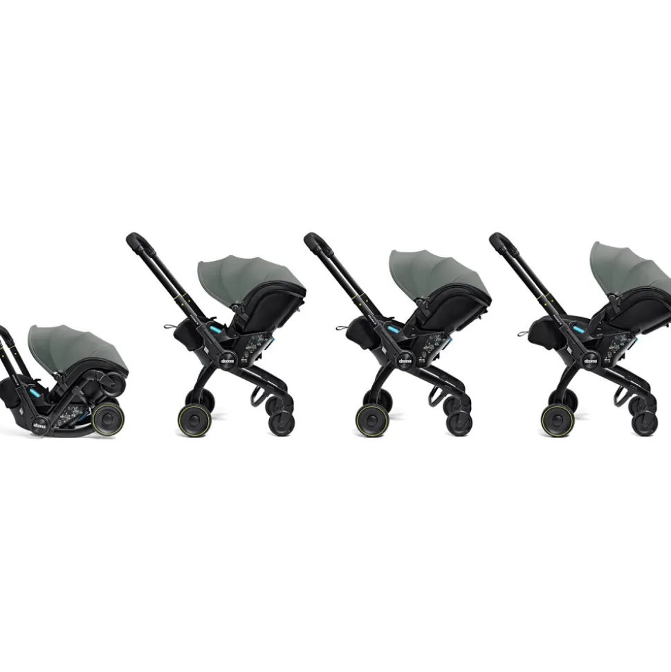 Siège auto poussette doona x slate green