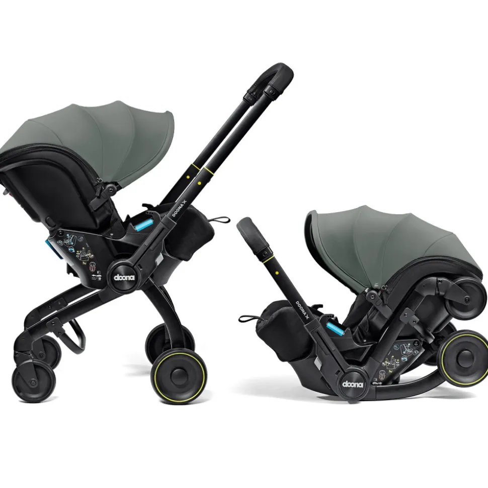 Siège auto poussette doona x slate green