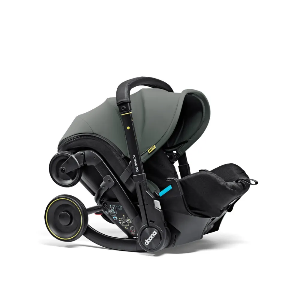 Siège auto poussette doona x slate green