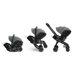 Siège auto poussette doona x slate green