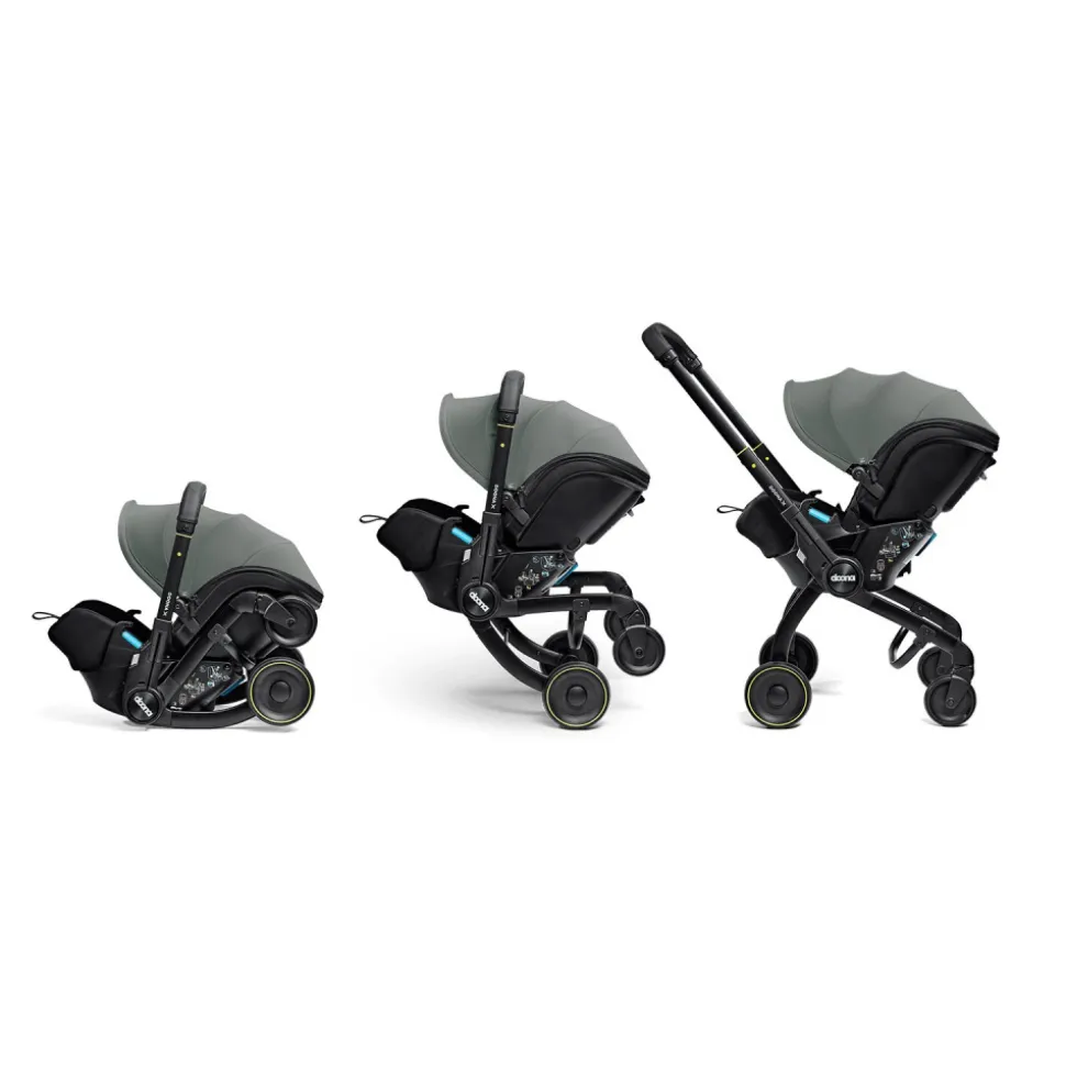 Siège auto poussette doona x slate green