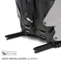 Siège auto rio 76-150 cm isofix gris