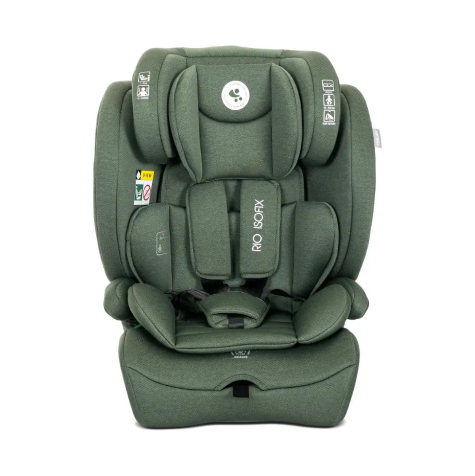 Siège auto rio 76-150 cm isofix vert