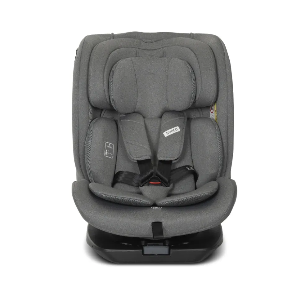Siège auto rodéo 40-150cm isofix gris