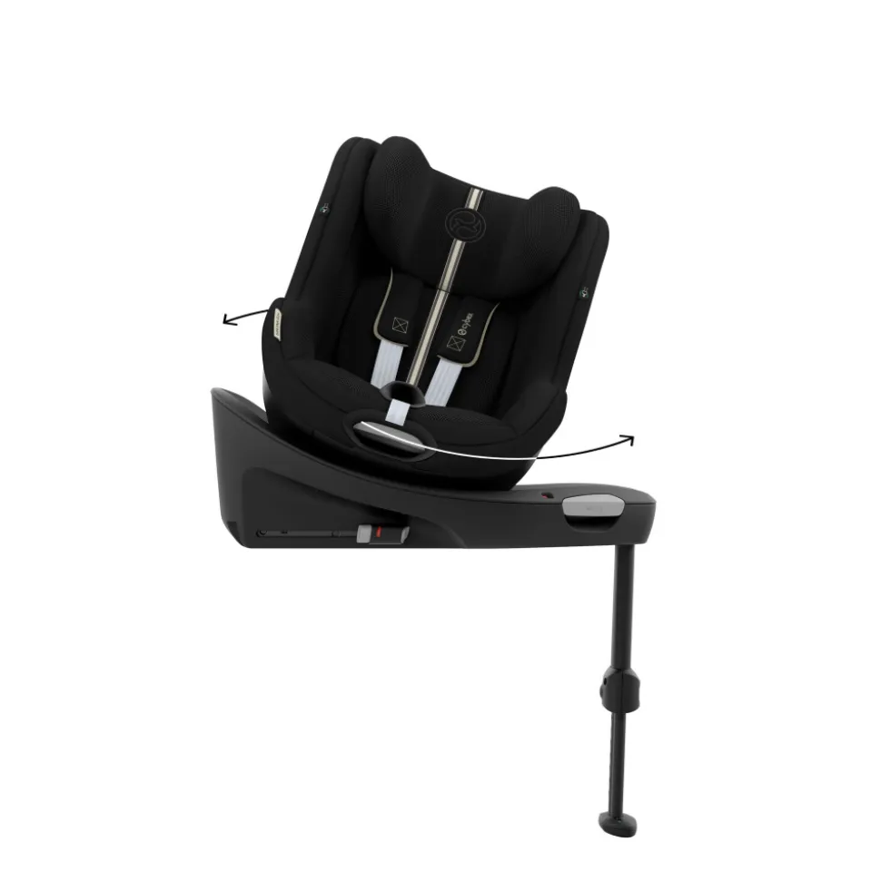 Siège auto sirona g3 i-size rotatif tissu plus moon black
