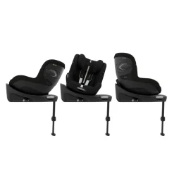 Siège auto sirona g3 i-size rotatif tissu plus moon black