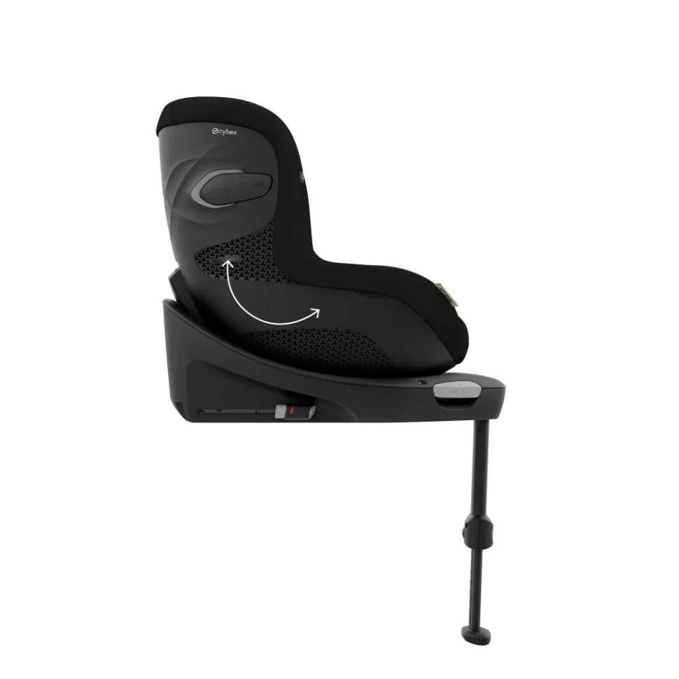 Siège auto sirona g3 i-size rotatif tissu plus moon black