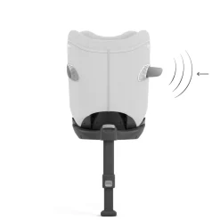 Siège auto sirona t i-size tissu plus platinum white