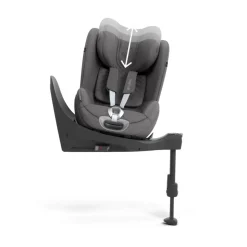 Siège auto sirona t i-size tissu plus mirage grey