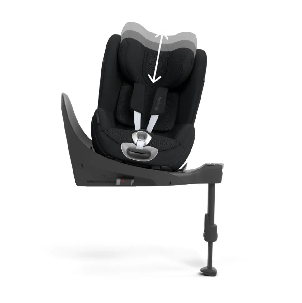 Siège auto sirona t i-size tissu plus sepia black