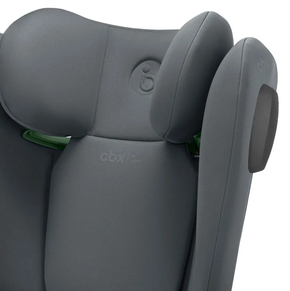 Siège auto solution b3 i-fix steel grey